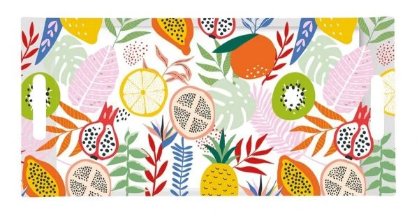 Easy Life Tutti Frutti 40x19cm Tray - Multicolored - Easy Life