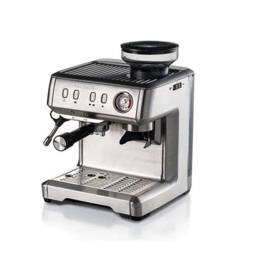 Ariete Espresso Coffee Machine with Grinder - Silver Ariete Espresso Coffee Machine with Grinder - Silver
