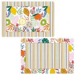 مفرش صحون وجهين 45*30 سم من Easy Life Tutti Frutti - ألوان متعددة
