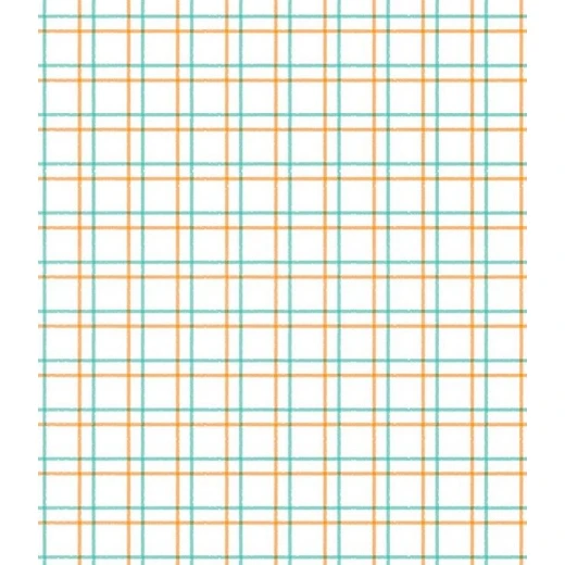 مفرش طاولة عرض 140 سم من Finesse Lola Check - أخضر وبرتقالي مفرش طاولة عرض 140 سم من Finesse Lola Check - أخضر وبرتقالي