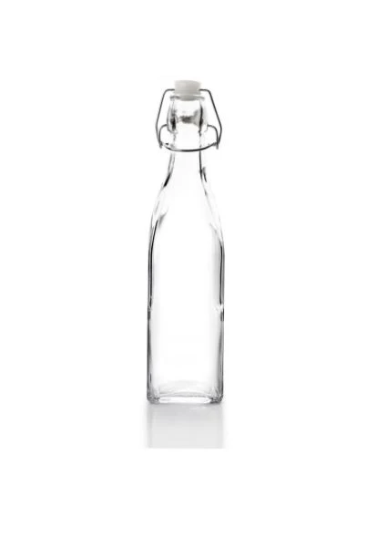 Ibili Vintage 0.5L Square Glass Bottle - Ibili