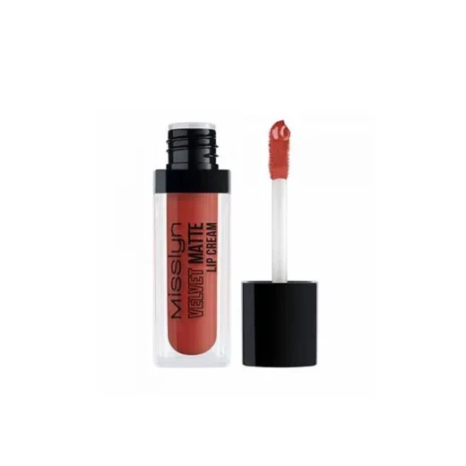 Misslyn Velvet Matte Lip Cream 01 Long Lasting Silky Finish Lipstick with Applicator Misslyn Velvet Matte Lip Cream 01 Long Lasting Silky Finish Lipstick with Applicator