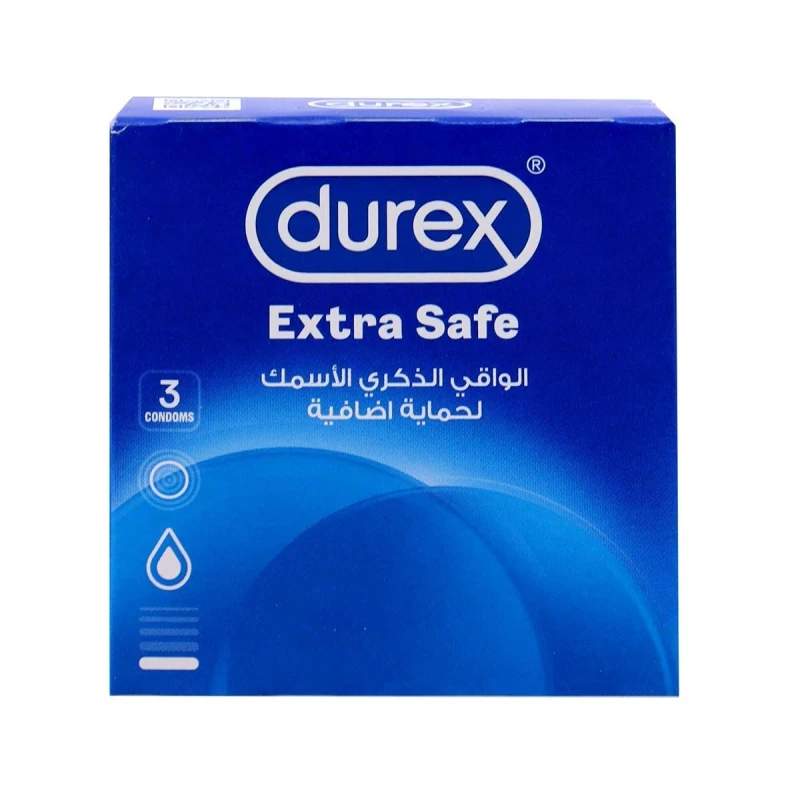 Durex Extra Safe Condoms 3 Pieces - Durex