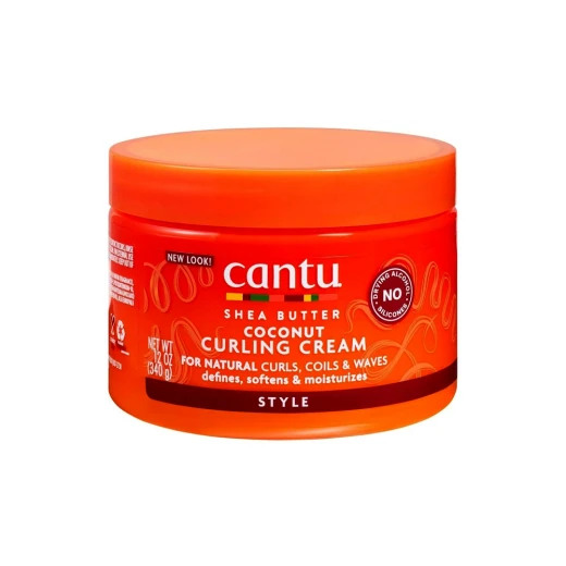 Cantu Shea Butter Coconut Curling Hair Cream, 340 Gram Cantu Shea Butter Coconut Curling Hair Cream, 340 Gram