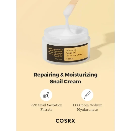 Cosrx Advanced Snail 92 All in One Cream 100 g - Cosrx - Image 2