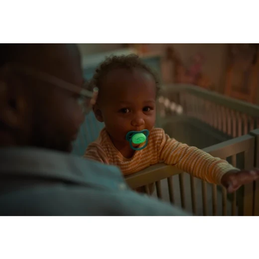 Philips AVENT SCF376/13 baby pacifier Classic baby pacifier Orthodontic Silicone Blue, Green - Philips Avent - Image 2