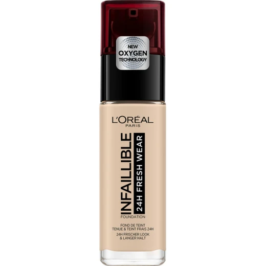 L'Oréal Paris Infaillible 24H Full Coverage Ivory Foundation Flawless Skin Makeup Long Lasting L'Oréal Paris Infaillible 24H Full Coverage Ivory Foundation Flawless Skin Makeup Long Lasting