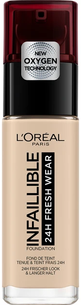 L'Oréal Paris Infaillible 24H Full Coverage Ivory Foundation Flawless Skin Makeup Long Lasting - L'Oreal Paris