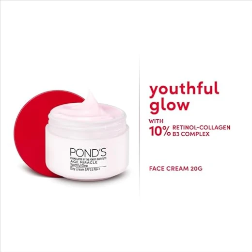 Pond's  Age Miracle Wrinkle Corrector ,Day Cream 15++ , 20g - Pond's - Image 2