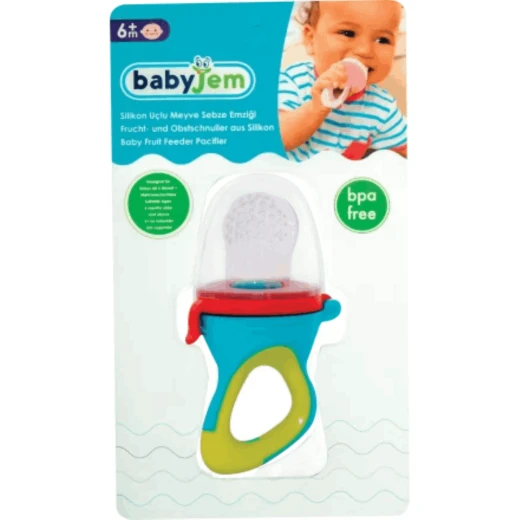 Babyjem Silicon Fruit Vegetable Suck /Pacifier/ Orange 6+ months - BabyJem - Image 5
