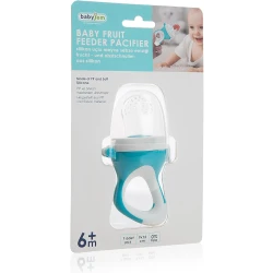 Babyjem Soft Silicone Baby Feeder for Self - 6 Months+ - Feeding with Fresh Fruits, Vegetables, and Meat - Safe, Healthy, and Hygienic with Teething Relief - Dishwasher and Sterilization Safe