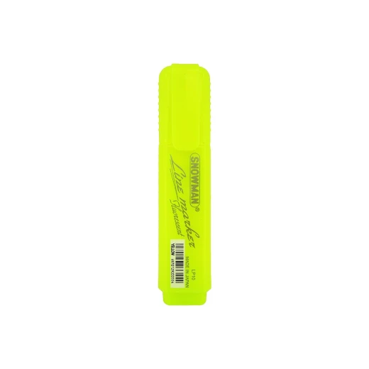 Snowman LP10-12 Fluorescent Marker Yellow Snowman LP10-12 Fluorescent Marker Yellow