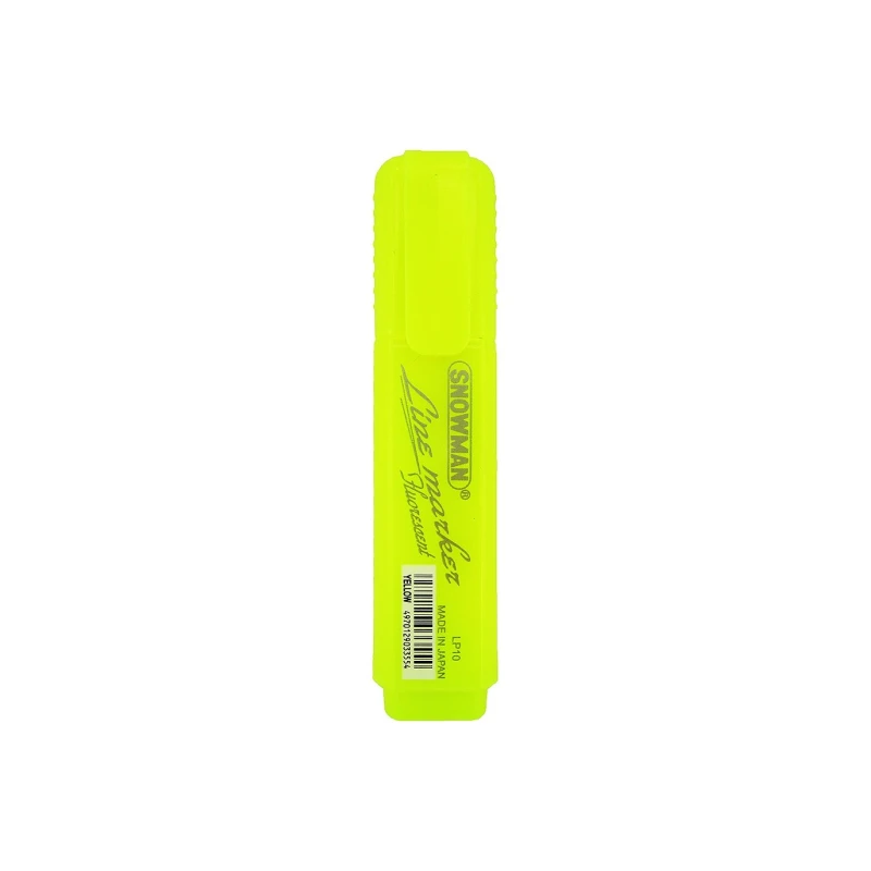 Snowman LP10-12 Fluorescent Marker Yellow - Snowman