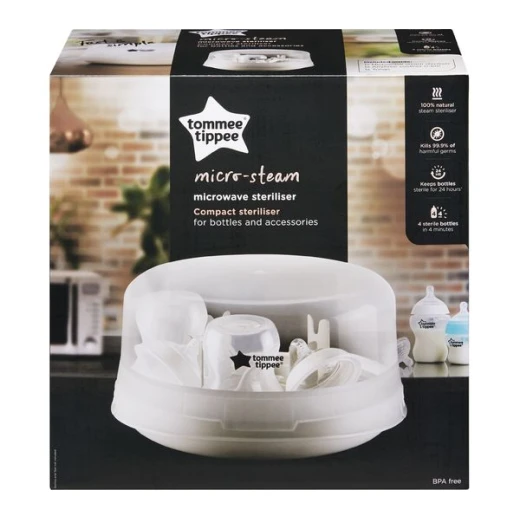 Tommee Tippee Micro-Steam Microwave Baby Bottle Sterilizer - Tommee Tippee - Image 3