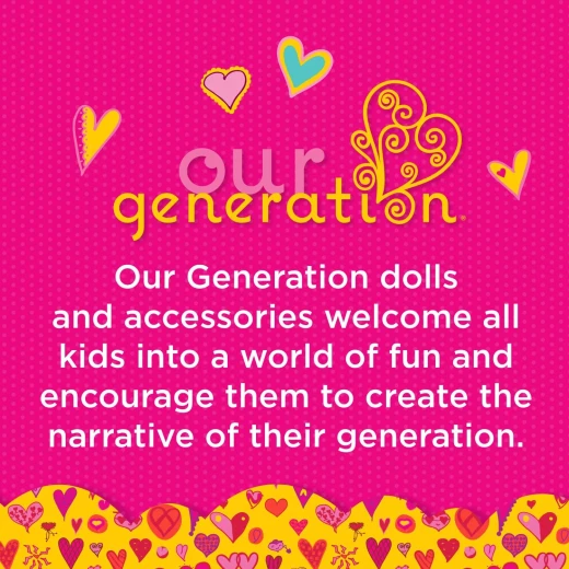 Our Generation Doll W/Unicorn Outfit, Iris 46cm - Our Generation - Image 3