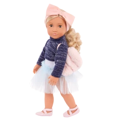 Our Generation Prima 46cm Ballerina Doll & Ballet Accessories
