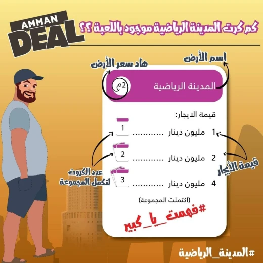 Amman Deal card game,159 card - Image 3
