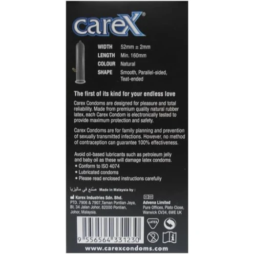 Carex Classic 12 condoms - CAREX - Image 3