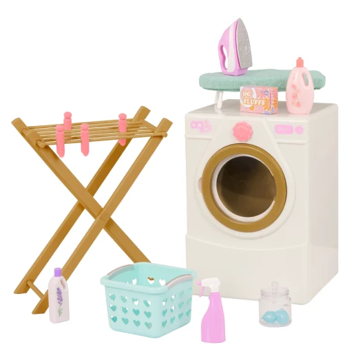 Our Generation Laundry day Washing machine and accessories for 46 cm dolls - Our Generation - Image 4