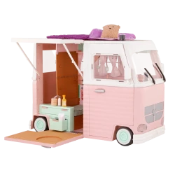 Our Generation RV Country Cruising 46cm Doll Camper Playset with Electronics