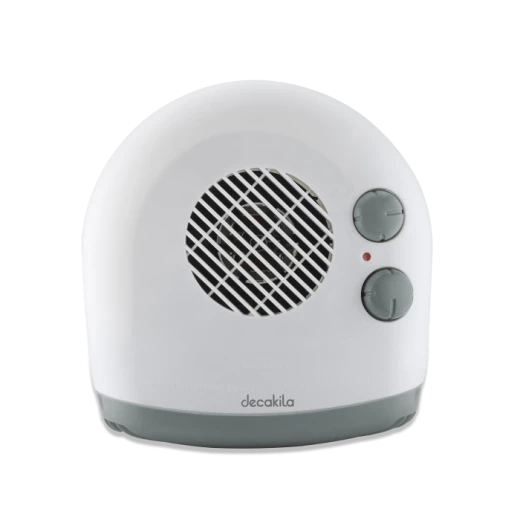 Decakila Portable 2000W Fan Heater with Overheat Protection - KEFH003W Decakila Portable 2000W Fan Heater with Overheat Protection - KEFH003W