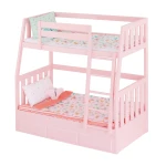 Our Generation Dreams for Two 46cm Doll Butterfly-Themed Bunk Bed Furniture Set - Our Generation