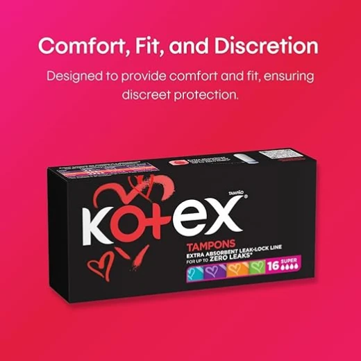 Kotex Tampons Super 16 Pcs - Kotex - Image 2