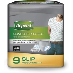 Depend Comfort Protect Underwear For Men Large XL 9 Pants