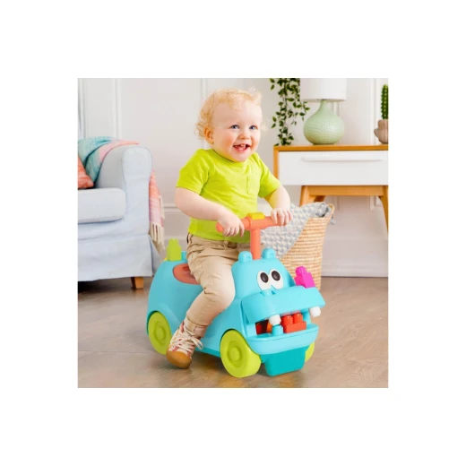 B.Toys Ride-On Hippo with Light & Sound 12 months and over - B. toys - Image 4