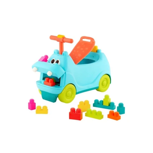 B.Toys Ride-On Hippo with Light & Sound 12 months and over - B. toys - Image 2