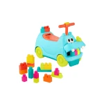 B.Toys Ride-On Hippo with Light & Sound 12 months and over - B. toys