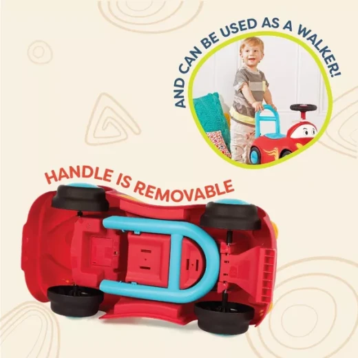 B. toys - Ride-On Race Car - Rollin' Riders - B. toys - Image 2