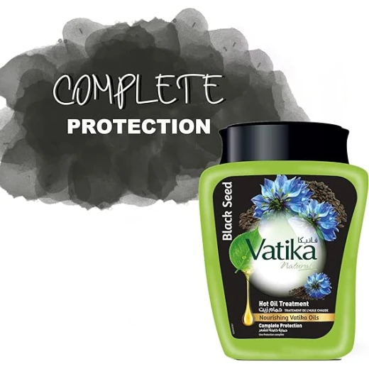 Vatika Hot Oil Treatment Cream, Black Seed, 500 Gram - Vatika - Image 2