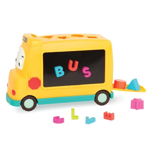 B. toys Educational Toy School Bus & Alphabet Pieces AlphaBus 3 years + - B. toys - Image 2