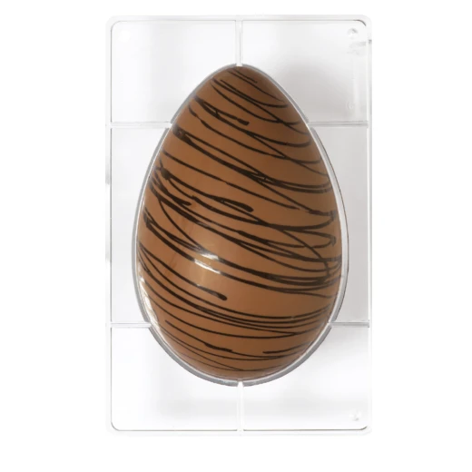 Decora Egg Polycarbonate Mould1 cavity 230x165mm Decora Egg Polycarbonate Mould1 cavity 230x165mm
