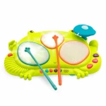 B.Toys Children's Musical Drum Rana The Frog Drum - B. toys