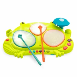 B.Toys Children's Musical Drum Rana The Frog Drum