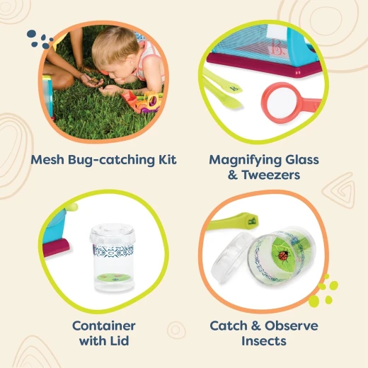 B. Toys Bug Catching Kit Outdoor Summer Toys Educational & Developmental 3 Years + - B. toys - Image 7