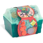 B. toys Pirate Pool Toys Diving Toys 27 Sinking Pieces Pool & Bath Set for Kids Treasures Ahoy! 6 Years + - B. toys