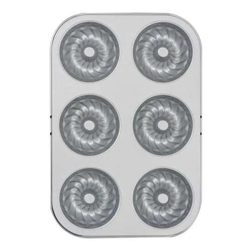 Decora Non-stick 6 cavity flower doughnut pan 7. 5 cm - Decora - Image 3