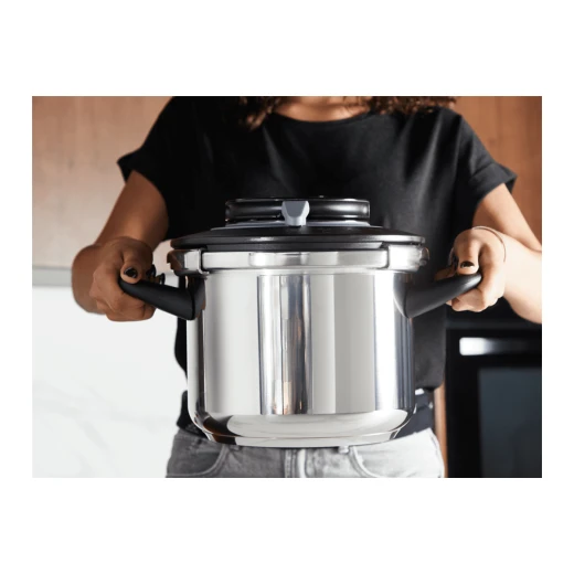 طباخ الضغط Clipso+CHEF 6 لتر  ستانلس ستيل/أسود من تيفال - تيفال - Image 11