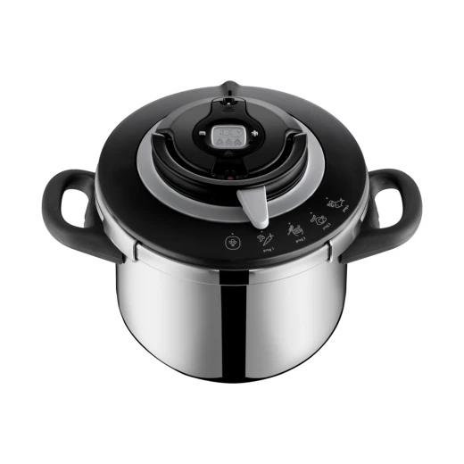 طباخ الضغط Clipso+CHEF 6 لتر  ستانلس ستيل/أسود من تيفال - تيفال - Image 2