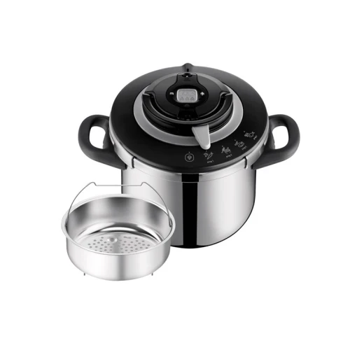 Tefal Clipso + Chef Pressure Cooker 8L Stainless Steel/Black Tefal Clipso + Chef Pressure Cooker 8L Stainless Steel/Black