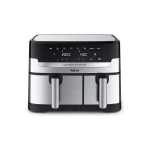 Tefal Easy Fry Dual Drawer Air Fryer & Grill 8.3L Stainless - Tefal