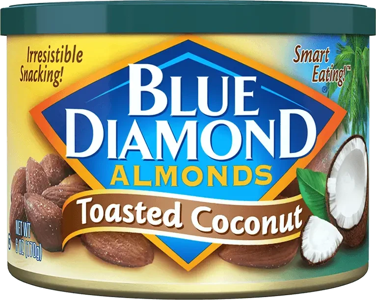 Blue Diamond Almonds Bold Toasted Coconut 170 g - Blue Diamond Almonds