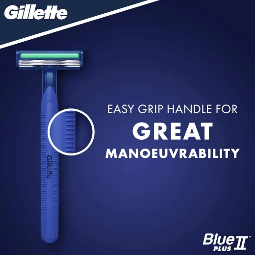 Gillette Blue 2 Plus Men's Razor 15+5 Blades - Gillette - Image 3