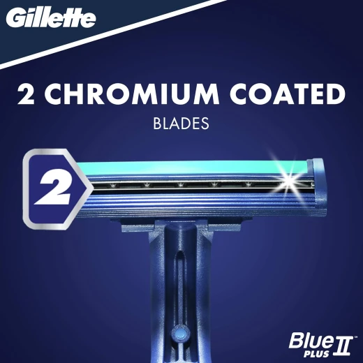 Gillette Blue 2 Plus Men's Razor 15+5 Blades - Gillette - Image 6
