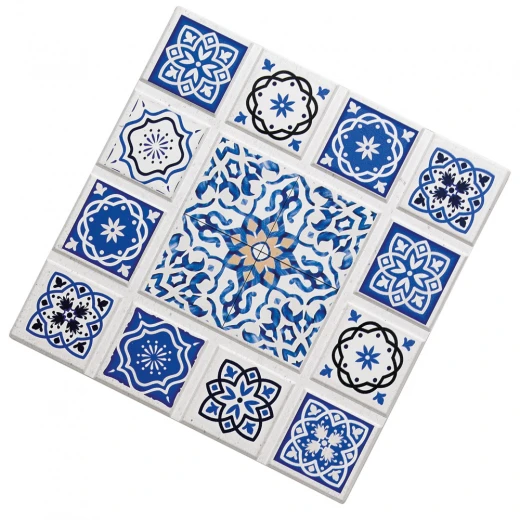 Kuchenprofi Casablanca Cross Design Coaster White 20 cm × 20 cm × 1 cm