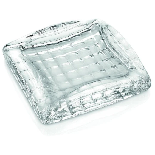 IVV Optic Square Ashtray Dia 18x18cm Transperant