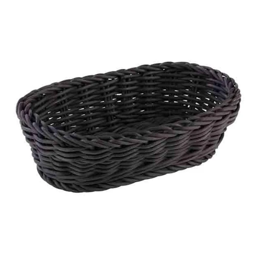 APS Oval Basket Dia19x12cm Hight 6cm Black APS Oval Basket Dia19x12cm Hight 6cm Black